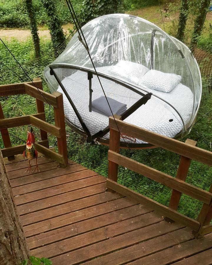 Les Bulles De La Maison Du Rocher Noisy-sur-Ecole Luaran gambar